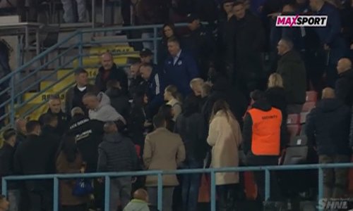 Kaos u svečanoj loži nakon pobjede Rudeša nad Dinamom; intervenirala i policija