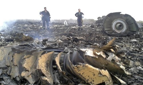 Avion Malaysia Airlinesa pogođen je prije pada