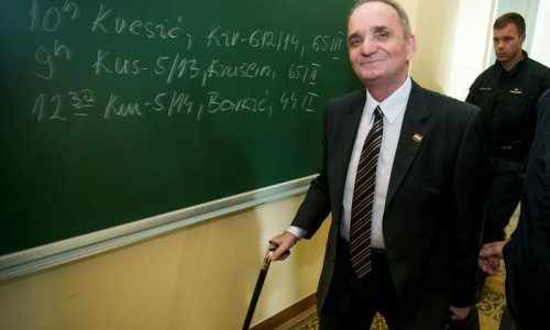 Prekinuto suđenje na Vrkićev zahtjev i trošak