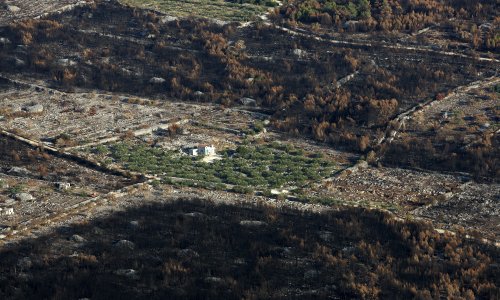 Pogledajte kako Brač izgleda desetak dana nakon požara