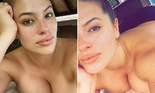 Plus size ljepotica izaziva zavist u toplesu