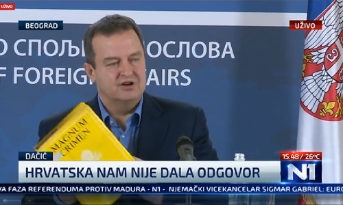 Dačić: Bezobrano je reći da je Oluja bila etnički čista
