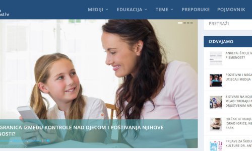 Domaći projekt podučavat će vašu djecu i vas medijskoj pismenosti