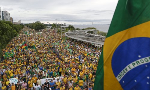 Neviđeni prosvjedi protiv predsjednice u Brazilu