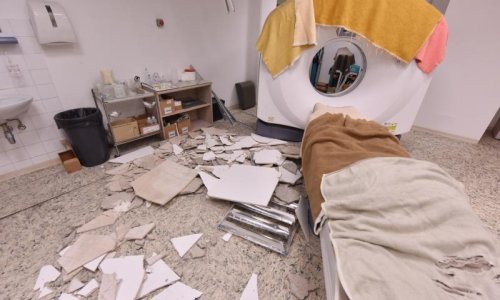 Strop šibenske Opće bolnice urušio se iznad CT uređaja