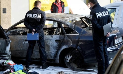 U Zagrebu izgorjela tri automobila, požar podmetnut?