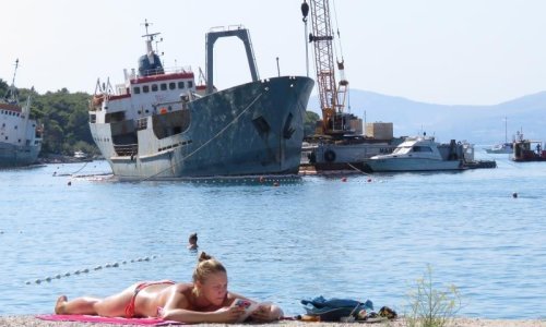 Nakon pet mjeseci odsukan prvi brod kod Marjana