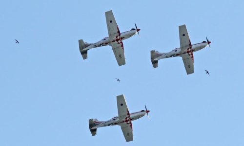 'Krila Oluje' najpreciznija na aeromitingu u Slovačkoj