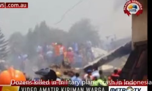 30 mrtvih u Indoneziji, vojni avion pao na hotel i kuće