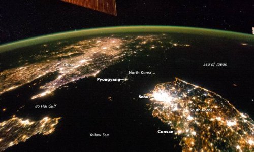 Kad padne mrak Sjeverna Koreja nestane, a Pjongjang postane otok