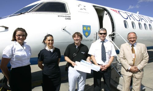 Uranio milijunti putnik Croatia Airlinesa