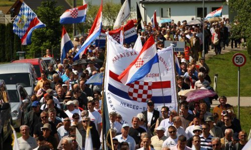 Jandroković, Goran Marić i Medved na komemoraciji na Bleiburgu
