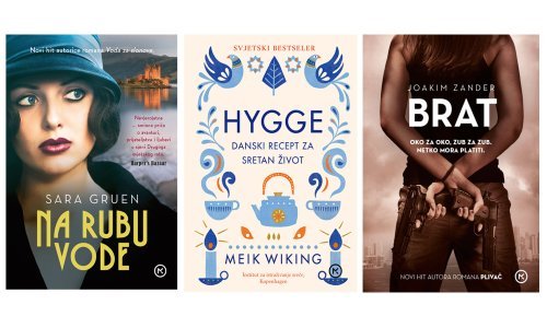 Osvojite knjige 'Brat', 'Na rubu vode' i 'Hygge'