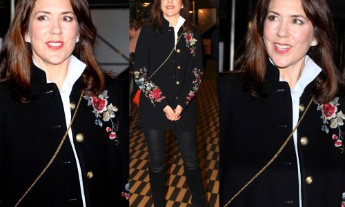 Princeza oduševila stajlingom: U kožnim tajicama i jeftinom šik kaputu