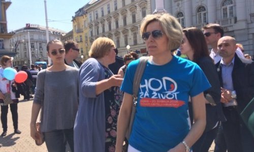 Sanja Orešković: Svatko razuman podržava 'Hod za život'