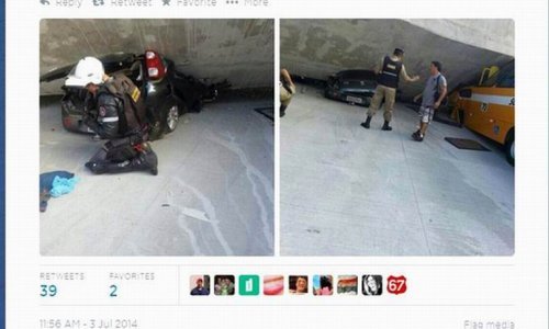 Nesreća u Brazilu - srušio se most, dvoje ljudi poginulo