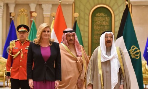 Grabar Kitarović iz Kuvajta: Nadamo se milijunskim poslovima