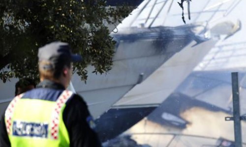 U eksploziji i požaru broda teško ozlijeđen mladić