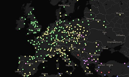Peking je najzagađeniji grad na svijetu, Sarajevo u Europi
