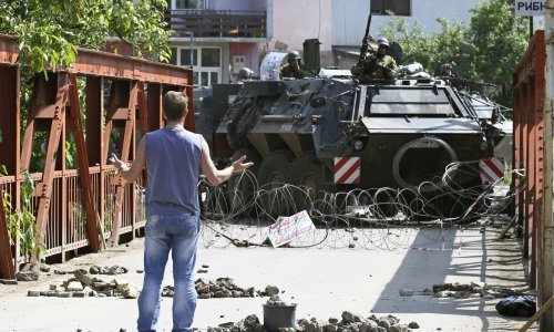 KFOR uklonio barikade na Kosovu