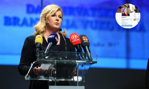 Grabar Kitarović blokira nepoželjne na Twitteru, pogledajte kako su oni uzvratili