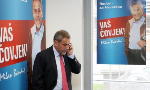 Bandić u prostorima tvrtke s kojom je zamijenio 76.000 m2 zemljišta