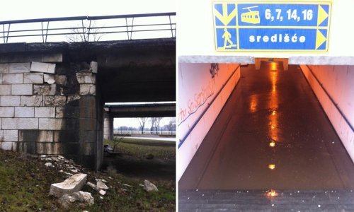 Most slobode se raspada, a pothodnici se pretvaraju u bazene
