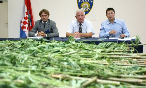 Dvojac na Visu 'pao' s 1,7 kilograma marihuane