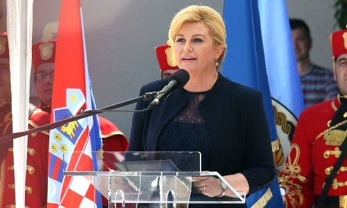 Predsjednica na otkrivanju spomenika Šubiću Zrinskom u Mađarskoj