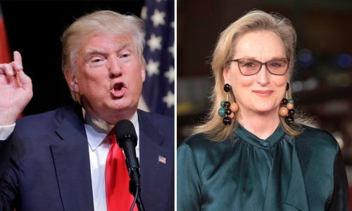 Meryl Streep ubola Trumpa, on uzvratio u svom stilu