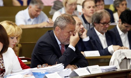 Prosvjedovali taksisti i predstavnici Zagrebačkog plesnog centra