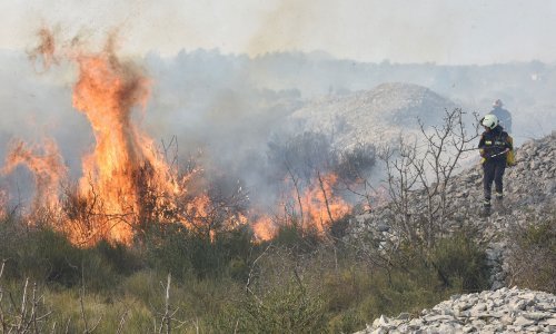 Djedica iz Šibenika palio korov i izazvao požar