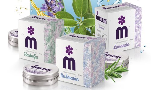 Melem s mediteranskim esencijalnim uljima