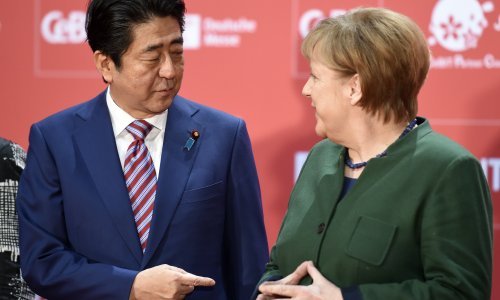 Merkel i Abe kontra Trumpa: za slobodnu trgovinu, protiv protekcionizma