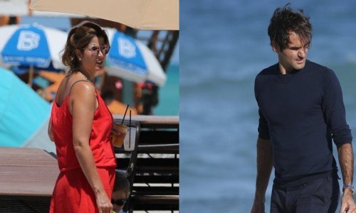 Federer snimljen u društvu obožavateljice; supruga u čudu zbog jednog detalja!