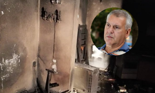 Zapaljena kuća Radovana Ortynskog, nađena kanta s benzinom?