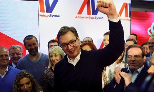 Vučić premoćno potvrdio pobjedu na izborima