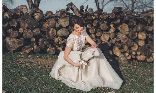 Lepršave i lagane vjenčanice Sandre Haddad stvorene su za romantičarke