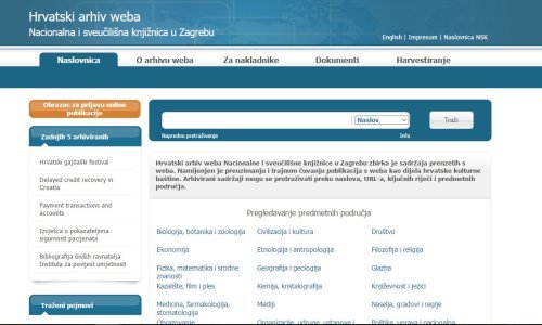 Vodeći svjetski stručnjaci za arhiviranje weba dolaze u Zagreb
