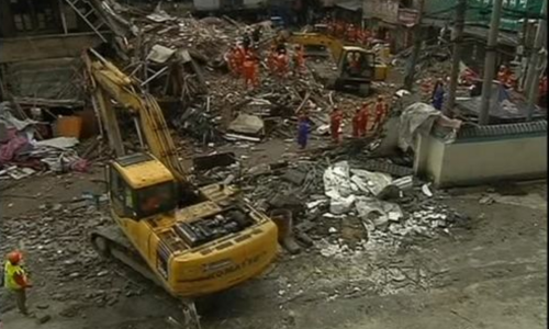 U urušavanju zgrada u Kini najmanje osmero poginulih