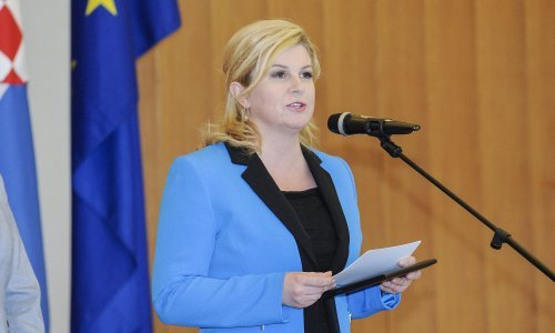 Grabar-Kitarović se u petak sastaje s čelnicima stranaka