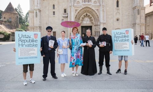 Nesvakidašnji performans na proslavi Dana državnosti