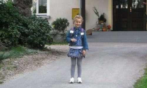 Magdalena je jedina prvašica u svojoj školi