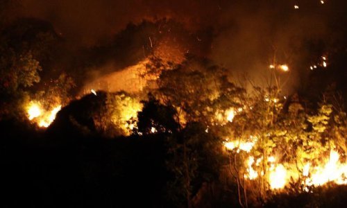 Zbog požara zatvorena cesta preko istočne Hercegovine do Dubrovnika