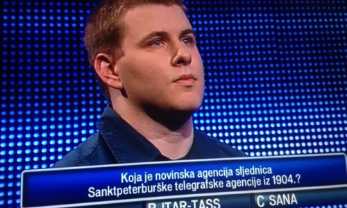 Učenik Gabrijel novi je rekorder u kvizu 'Potjera'