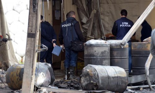 Habuš: Podmetnut požar u pogonu za baliranje otpada!