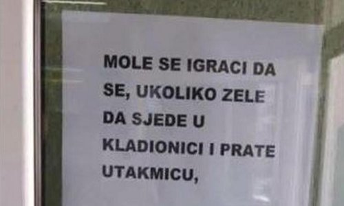 Kladionica posjetitelje dočekala duhovitom porukom