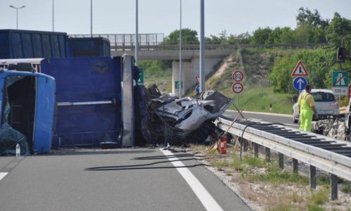 Zbog sudara zatvoren Istarski ipsilon