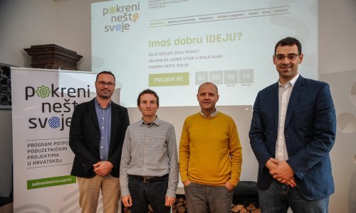 Otvoren natječaj za 'Pokreni nešto svoje'