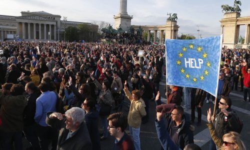 U Budimpešti ponovno prosvjedi protiv Orbana